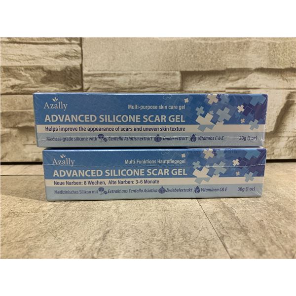 Lot Of 2 Azally Advanced Silicone Scar Gels