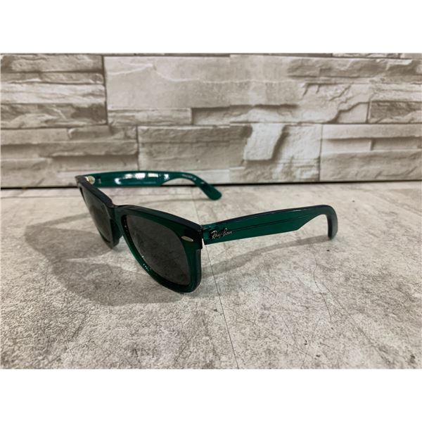 Transparent Green Ray Ban Original Wayfarer Sunglasses