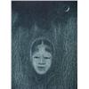 Image 5 : TORU IWAYA H.Signed Mezzotint Japanese 1975