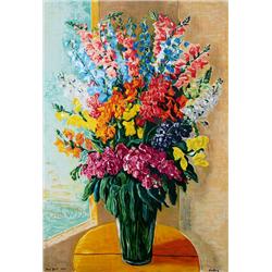 MOISE KISLING Signed Color Litho Paris
