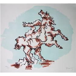 JACQUES LIPCHITZ Hand Signed Numbered Lithograph