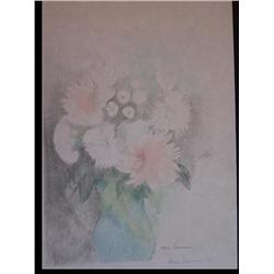 M. LAURENCIN Color Litho French
