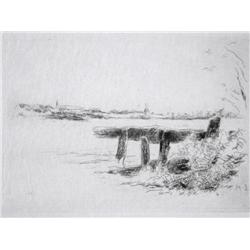 MAX LIEBERMANN Etching Impressionism1894