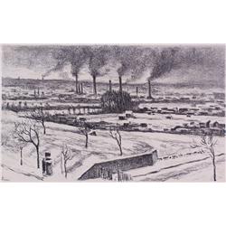 MAXIMILIEN LUCE Lithograph Impressionism