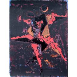 MARINO MARINI Hand Signed Lithograph