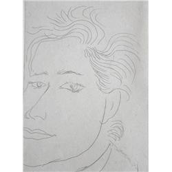 HENRI MATISSE Etching 1914 RARE
