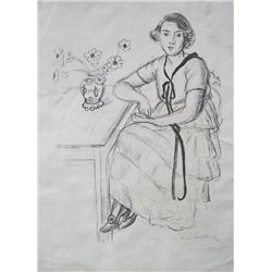 HENRI MATISSE Lithograph 1922 RARE