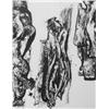 Image 5 : HENRI MICHAUX H.Signed Lithograph French Abstract