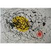 Image 1 : JOAN MIRO H.Signed Color Aquatint Abstract 1963 Rare