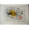 Image 2 : JOAN MIRO H.Signed Color Aquatint Abstract 1963 Rare