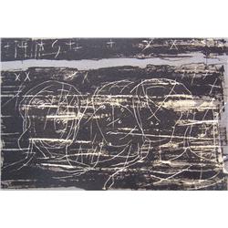 HENRY MOORE Hand Signed Lithograph British Art