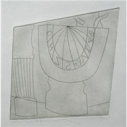 BEN NICHOLSON Signed Etching Modern British 1967