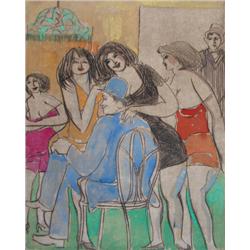 DAVID SCHNEUER Signed and Inscribed Etching