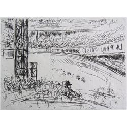 DUNOYER DE SEGONZAC Etching French