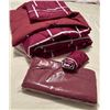 Image 1 : NEW 7pc Bed in a Bag (full/queen) burgandy