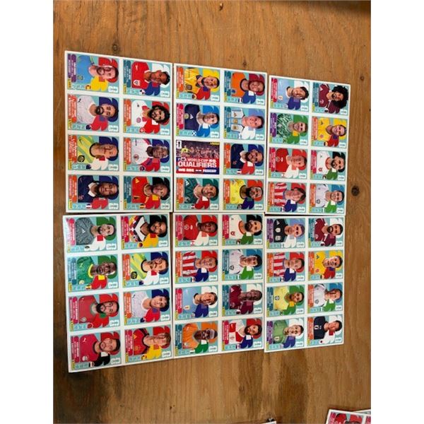 FIFA 2026 Stickers 6 pkg. of 3 Sheets = 18 sheets