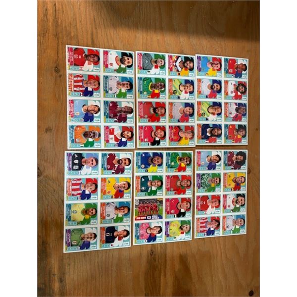 FIFA 2026 Stickers 6 pkg. of 3 Sheets = 18 sheets