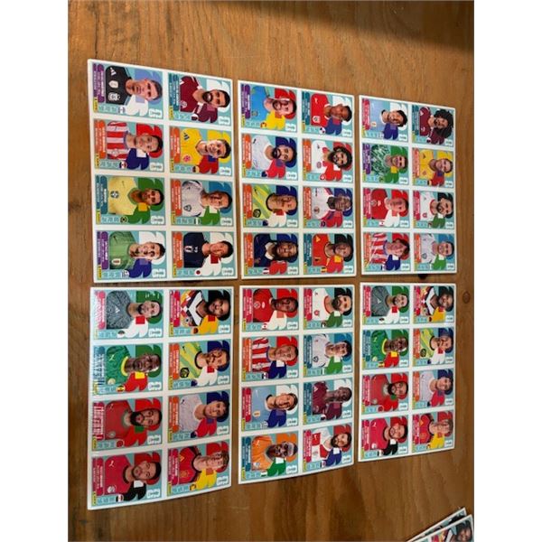 FIFA 2026 Stickers 6 pkg. of 3 Sheets = 18 sheets