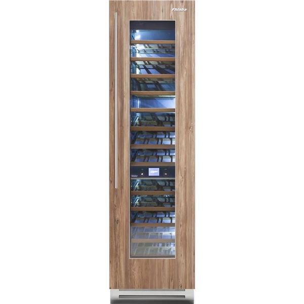 BNIB - Fhiaba 24" Integrated Bottom Compressor Column Wine Cellar, RV: $14,549, Stainless Steel Inte