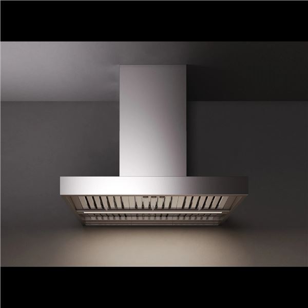 BNIB - Falmec 36" Outdoor T-Shape Pro Wall Hood, RV: $4,939, Baffle Filters, 1200 CFM, 304 Stainless