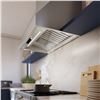 Image 3 : BNIB - Falmec 30" NRS Zeus Hood, RV: $4,229, Stainless Steel, 600 CFM - Model FNZEU30W6SS **Phased o
