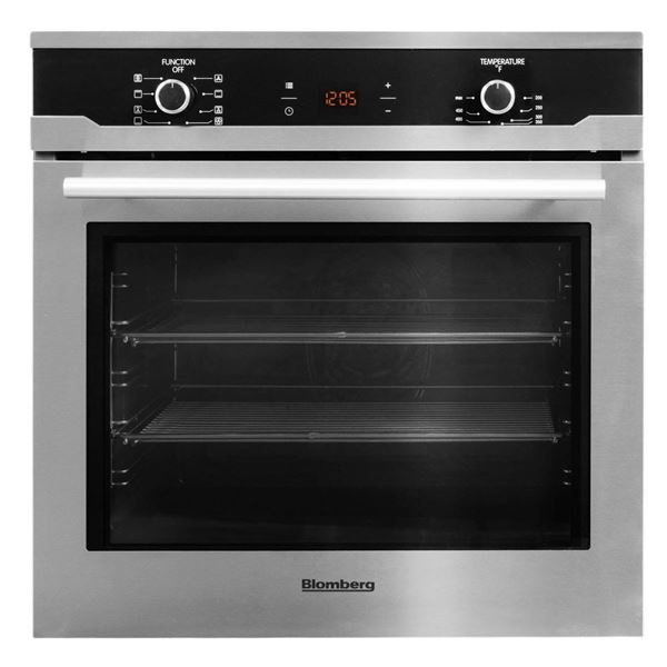 BNIB - Blomberg 24" Single Electric Built-in Wall Oven, Stainless Steel, RV: $1,799 - Model BWOS2411