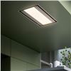 Image 1 : BNIB - Falmec 36" Nuvola Ceiling Hood, RV: $3,430, LED Light, Remote Control 4-Speed, Custom Glass F