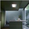 Image 2 : BNIB - Falmec 36" Nuvola Ceiling Hood, RV: $3,430, LED Light, Remote Control 4-Speed, Custom Glass F