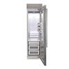 Image 2 : BNIB - Fhiaba 24" Column Fridge Top Compressor, Stainless Steel Interior, Internal Water Dispenser, 