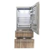 Image 1 : BNIB - Fhiaba 36" Integrated Series Bottom-Freezer Refrigerator, RV: $15,339 - Model FI36BDI-ROT