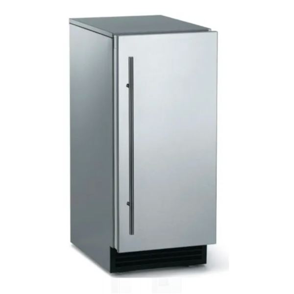 BNIB - Scotsman 15" Brilliance Nugget Undercounter Ice Machine with Pump, Stainless Steel, 135 lbs, 