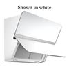 Image 2 : BNIB - Falmec 36" Flipper Wall Hood, RV: $1,999, Black Glass, 500 CFM - Model FDFLI36W5SB **NLA**