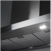 Image 2 : BNIB - Falmec 36" Plane Top Fasteel Wall Hoodfan, RV: $2,279, 4-Speed Electronic Controls, 500 CFM, 