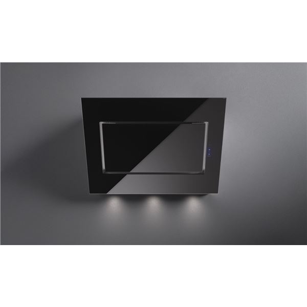 BNIB - Falmec 36" Quasar Wall Hood, RV: $2,599, Black Glass, 280 CFM - Model FDQBK36W5SG **NLA**