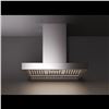Image 1 : BNIB - Falmec 36" Outdoor T-Shape Pro Wall Hood, RV: $4,939, Baffle Filters, 1200 CFM, 304 Stainless