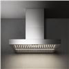 Image 1 : BNIB - Falmec 48" Outdoor T-Shape Pro Wall Hood, RV: $7,900, Baffle Filters, 1200 CFM, 304 Stainless