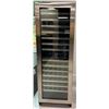 Image 1 : BNIB - Breda 24" Dual Zone Reversible Wine Cellar, RV: $3,459, Holds 153 Bottles, Stainless Steel - 