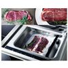 Image 3 : BNIB - Irinox Zero H45 Built-In Vacuum Sealing Drawer, Black Glass with Inox Handle, RV: $7,869 - Mo