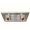 Image 1 : BNIB - Capital Performance Series 36" Wall Mount Range Hood with Heat Lamps, RV: $4,559, 1200 CFM, S