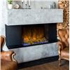Image 1 : (Lillooet) BNIB - Dynasty Fireplaces Melody Series Fireplace, Black - RV: $2,299 (Model DY-BTS35)