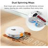 Image 3 : (Lillooet) Open Box Roborock QX Revo Robot Vacuum & Mop, White - RV: $699 (Model QX0PEA) (C)