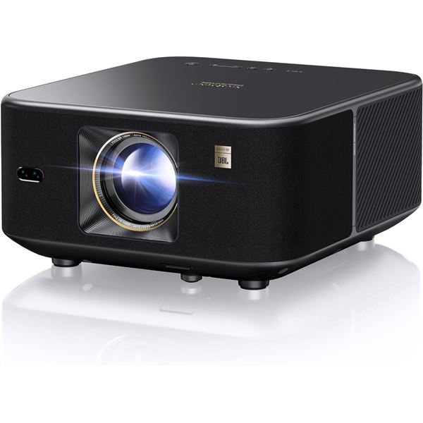 (Lillooet) Open Box Yaber K3 Smart Projector with GTV, 30W Speaker Sound by JBL, Dolby Audio, Home/O