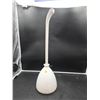 Image 2 : White Plastic Toilet plunger With Holder