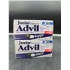 Image 2 : Junior Strength Advil Grape 40 Chewable Tablets, 2pk