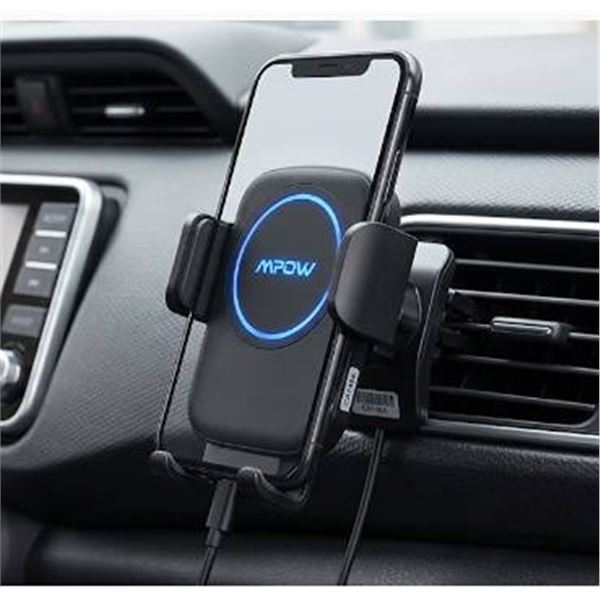 Mpow Auto-Lock Wireless Car Charger Mount