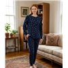Image 1 : Kate Spade 2-Piece Pajama Set XL Navy Lips