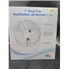 Image 2 : Cool Works 9-Inch Desk Fan, 2 Speed Settings