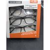 Image 2 : Foster Grant 3 Reading Glasses +1.25 With Case
