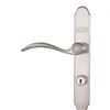 Image 1 : Larson QuickFit Brushed Nickel Handle Set
