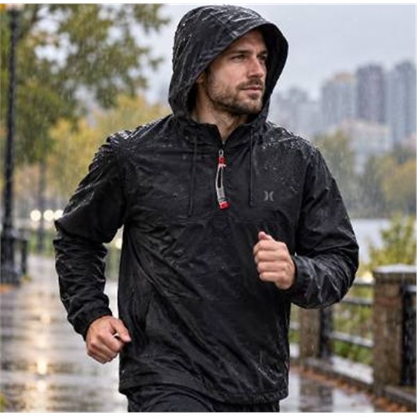 Hurley Water Repellent Hoodie Size M
